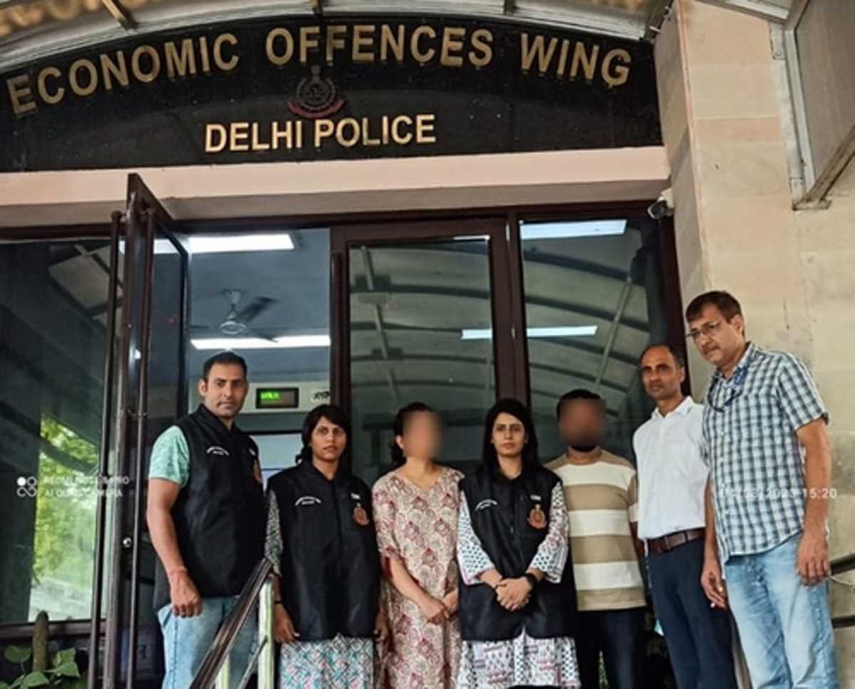 दिल्ली पुलिस ने 22 करोड़ रुपये की धोखाधड़ी के मामले में पति-पत्‍नी को गोवा में पकड़ा